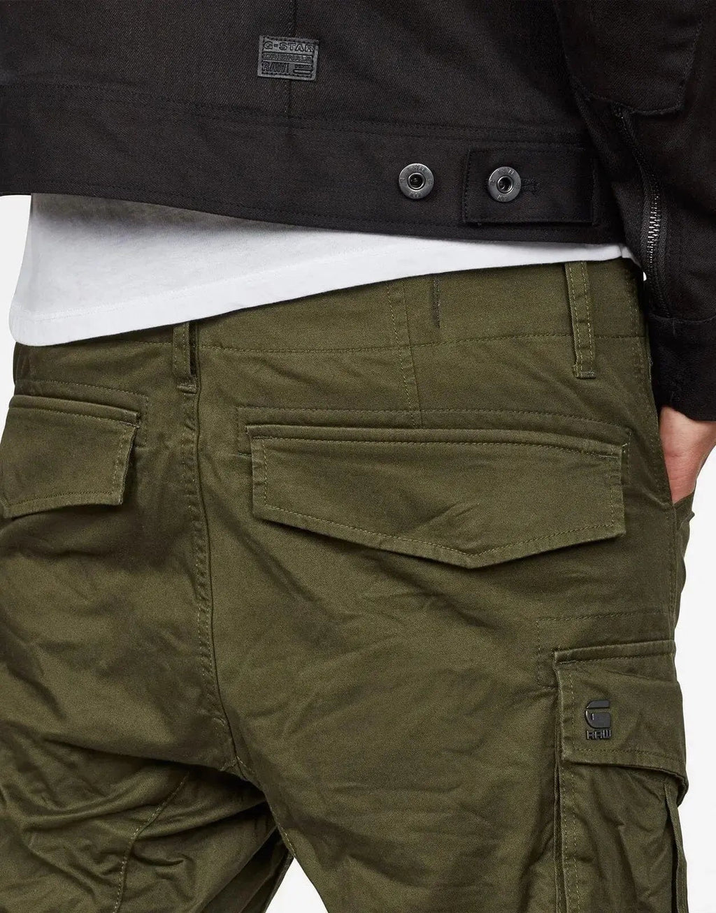 G-Star RAW Rovic Green Trousers - view 3