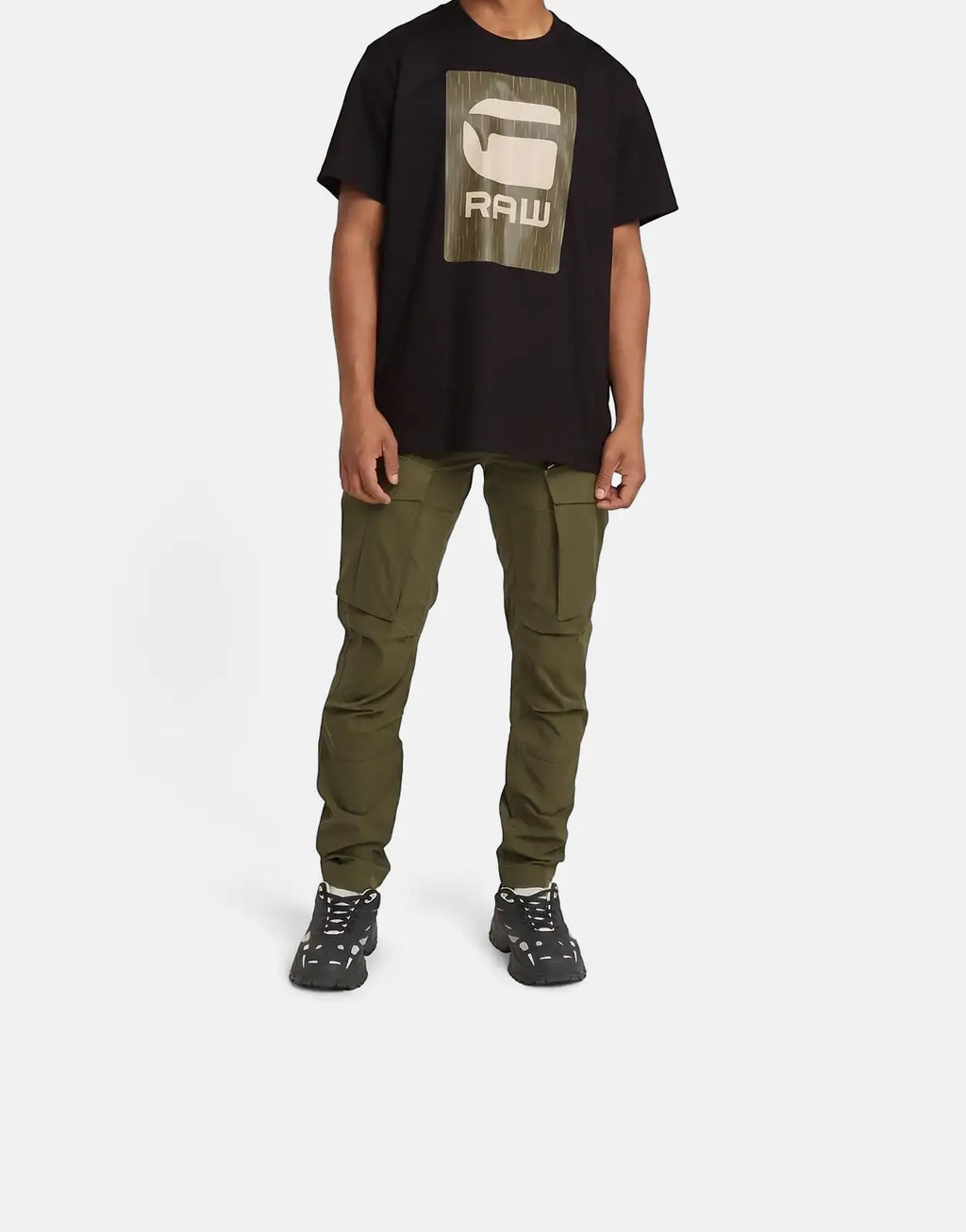 G-Star RAW Rovic Zip 3D Regular Tapered Shadow Olive - view 5