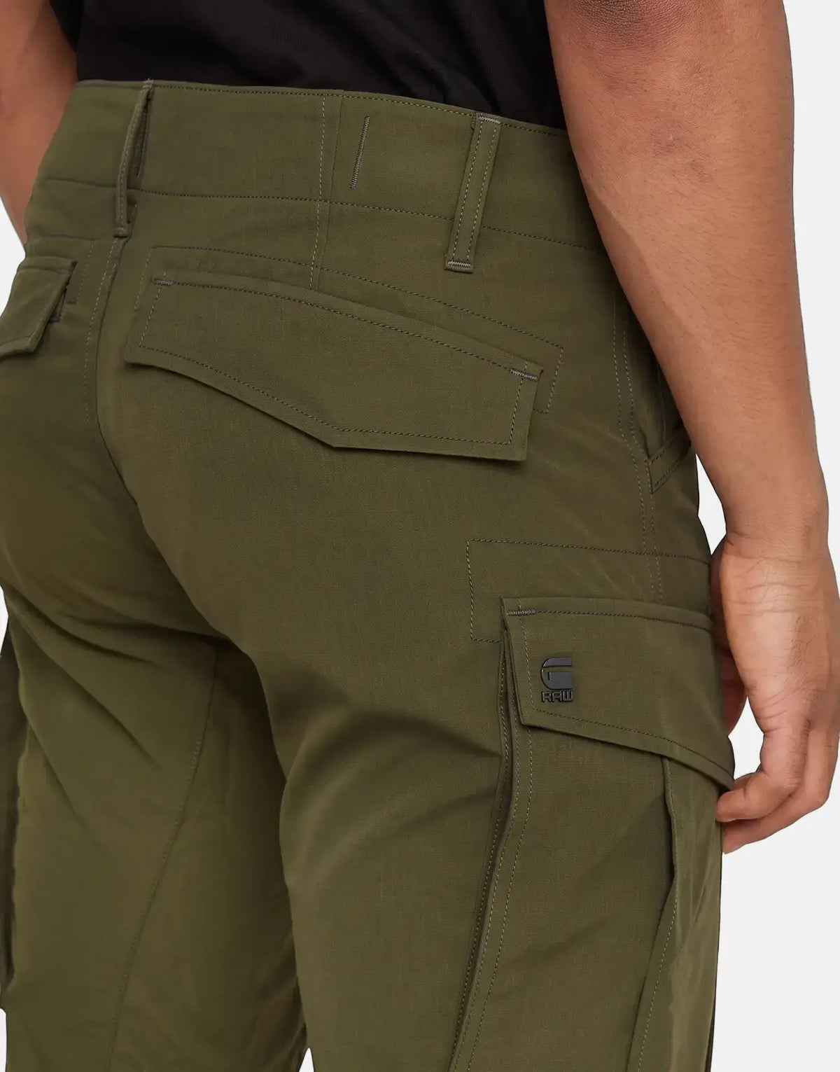 G-Star RAW Rovic Zip 3D Regular Tapered Shadow Olive - view 4