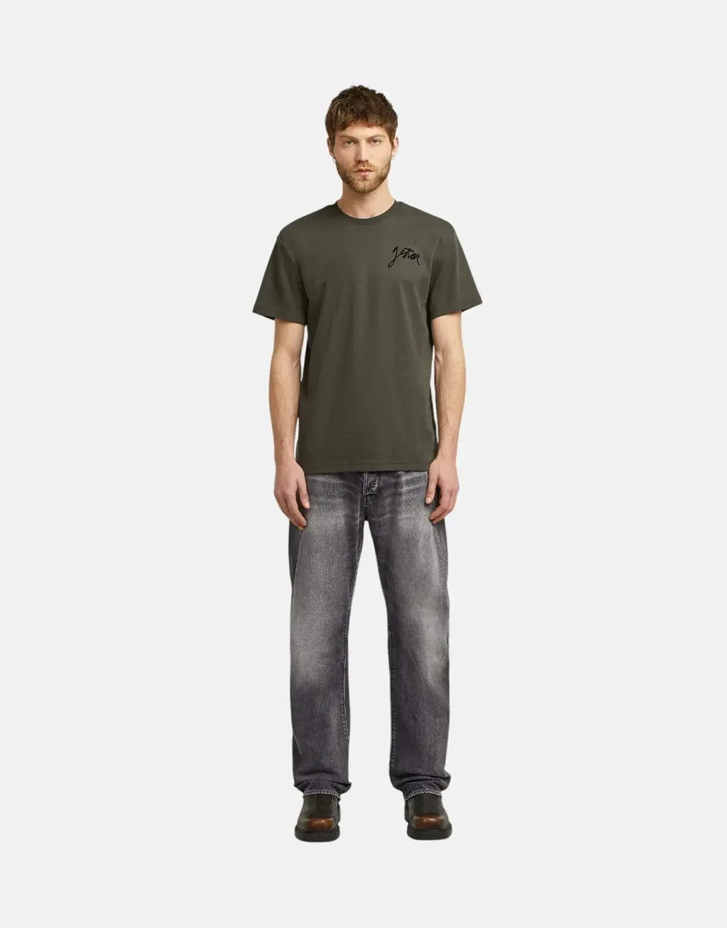 G-Star RAW Script Asfalt T-Shirt - view 4