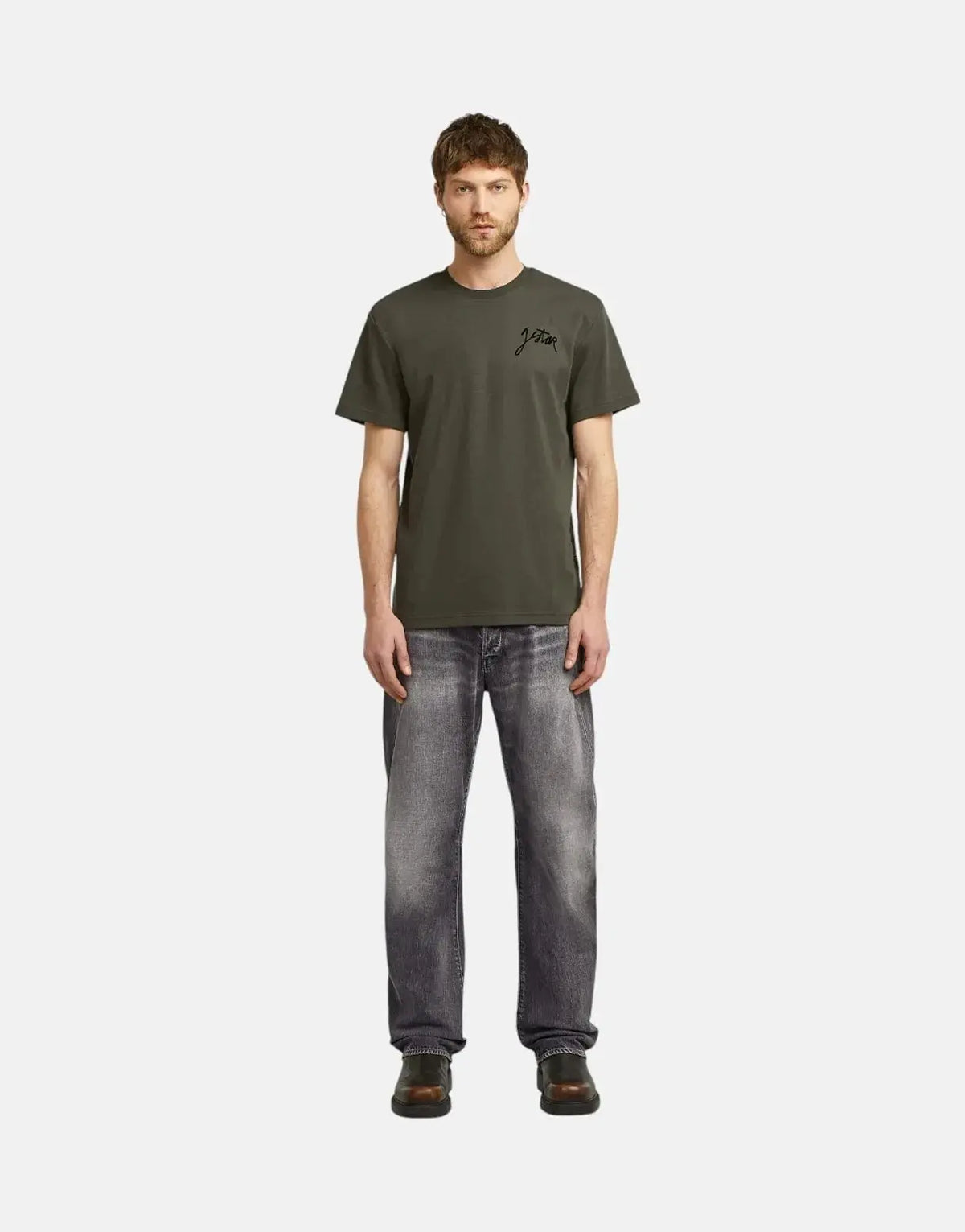 G-Star RAW Script Asfalt T-Shirt - view 4