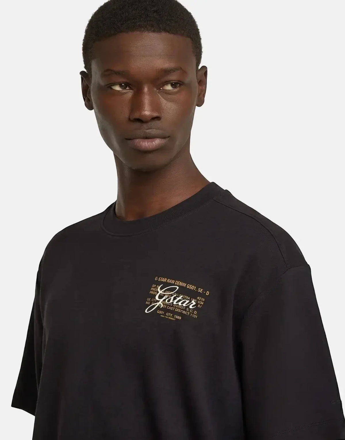 G-Star RAW Script Black T-Shirt - view 3