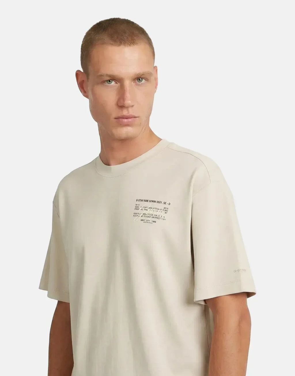 G-Star RAW Script Whitebait T-Shirt - view 3