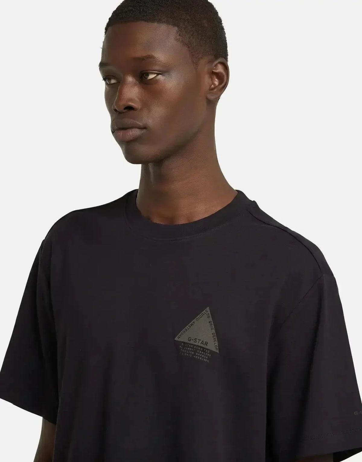 G-Star RAW Small Logo Dk Black T-Shirt - view 3
