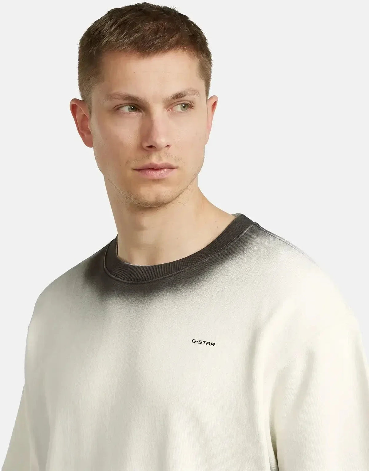 G-Star RAW Sprayed Relaxed Milk Black Sweatshirt - view 7