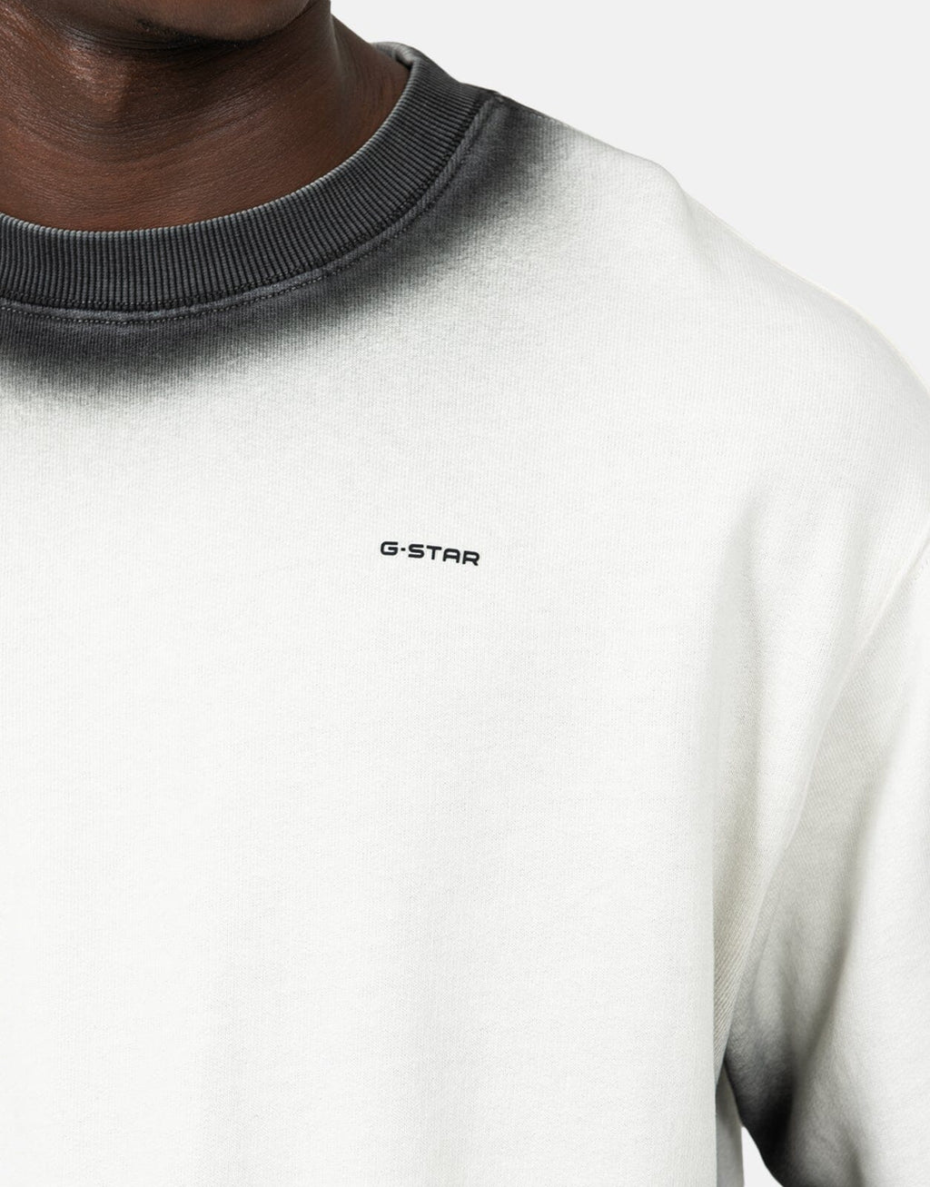 G-Star RAW Sprayed Relaxed Milk Black Sweatshirt - view 3
