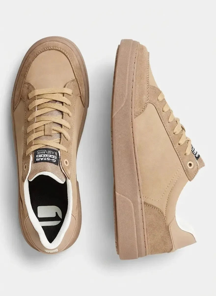 G-Star RAW Straker Nub Sneaker Taupe - view 2