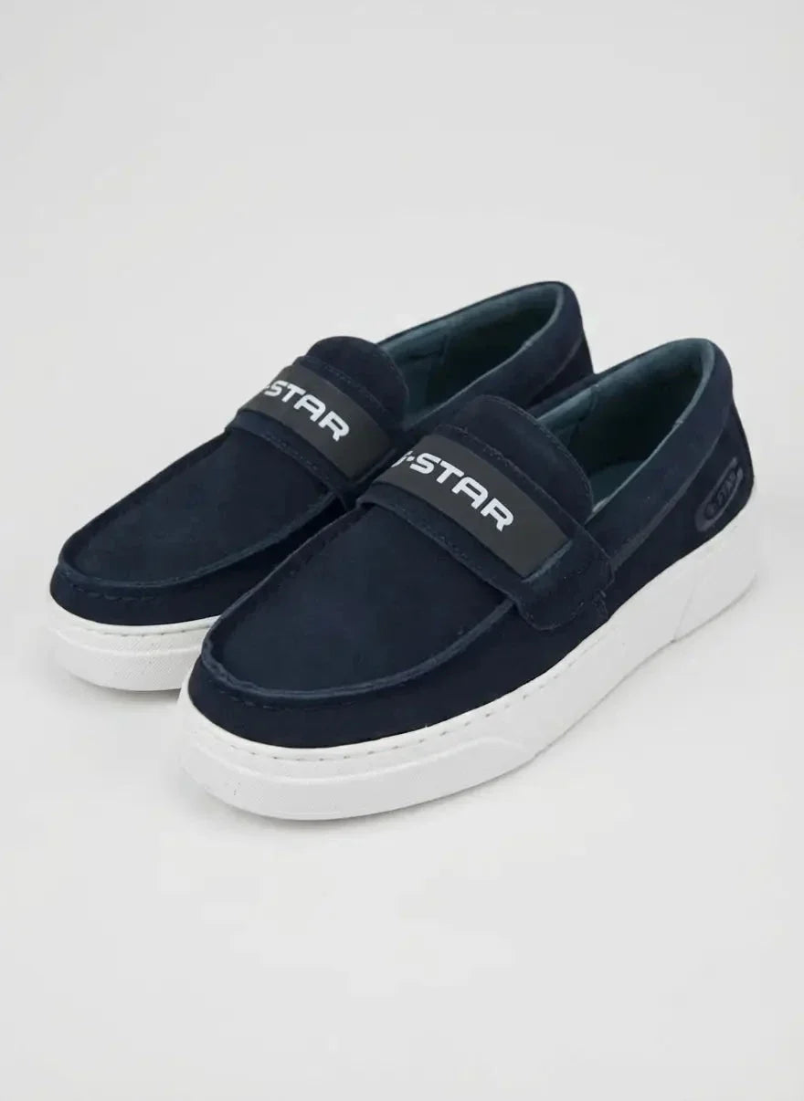 G-Star RAW Straker Nubuck Shoe Dark Navy - view 2