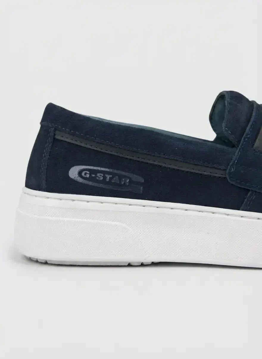 G-Star RAW Straker Nubuck Shoe Dark Navy - view 5