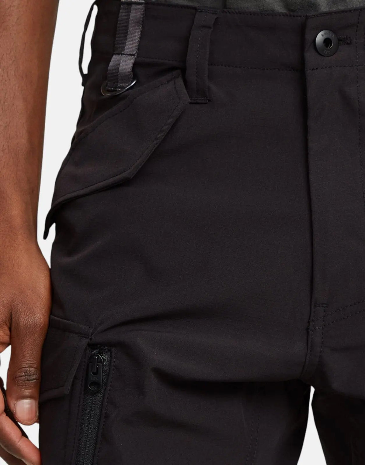 G-Star RAW Toolbox Skinny Black Cargo Pants - view 3