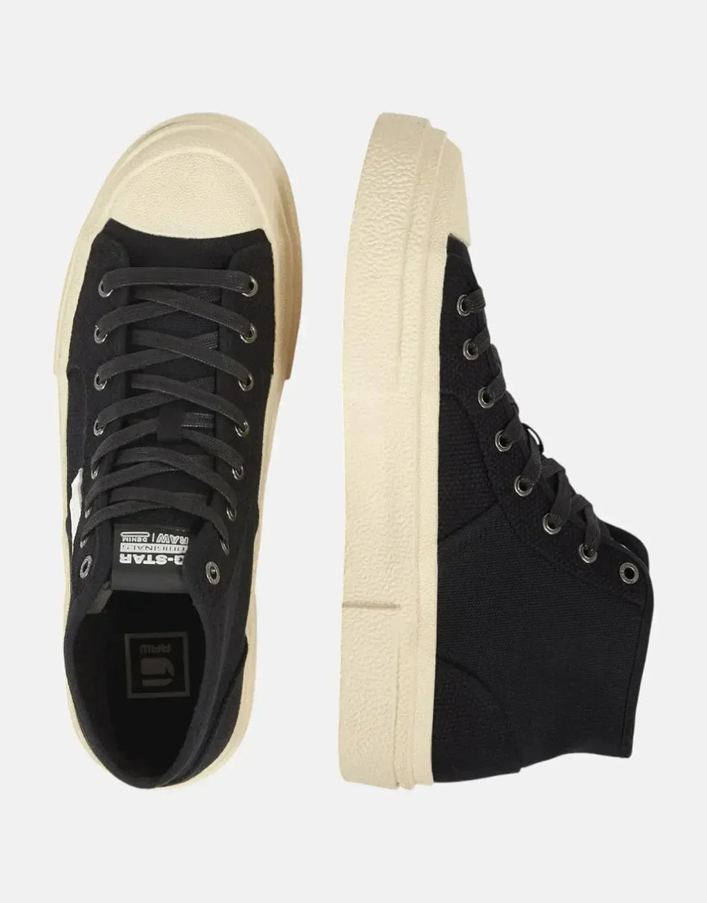 G-Star RAW Vodan Mid Basic Black/White Sneakers - view 4
