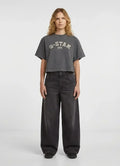 G-Star RAW Washed Black Boxy T-Shirt