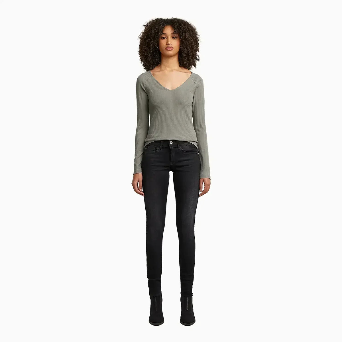 Women's Mid Lynn Skinny Denim Pant