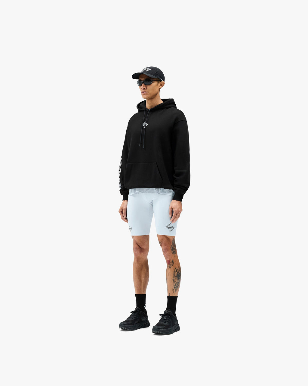247 London Hoodie - Black