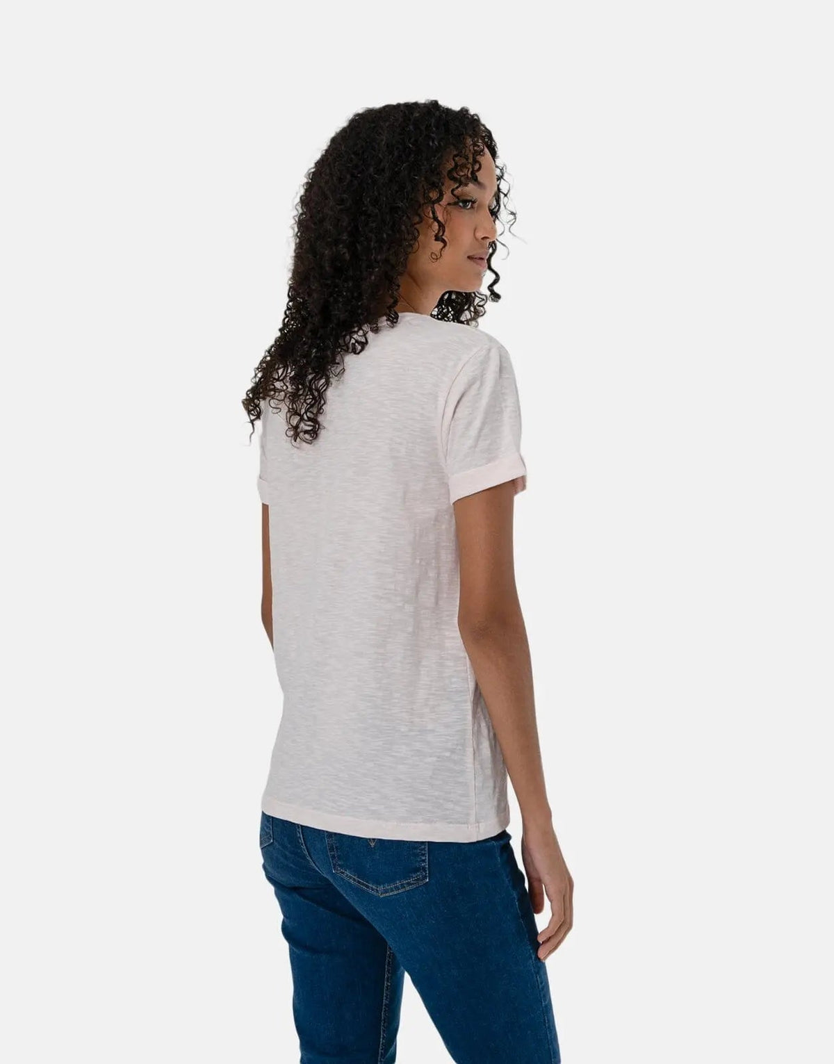 Guess College T-Shirt Pink - view 2