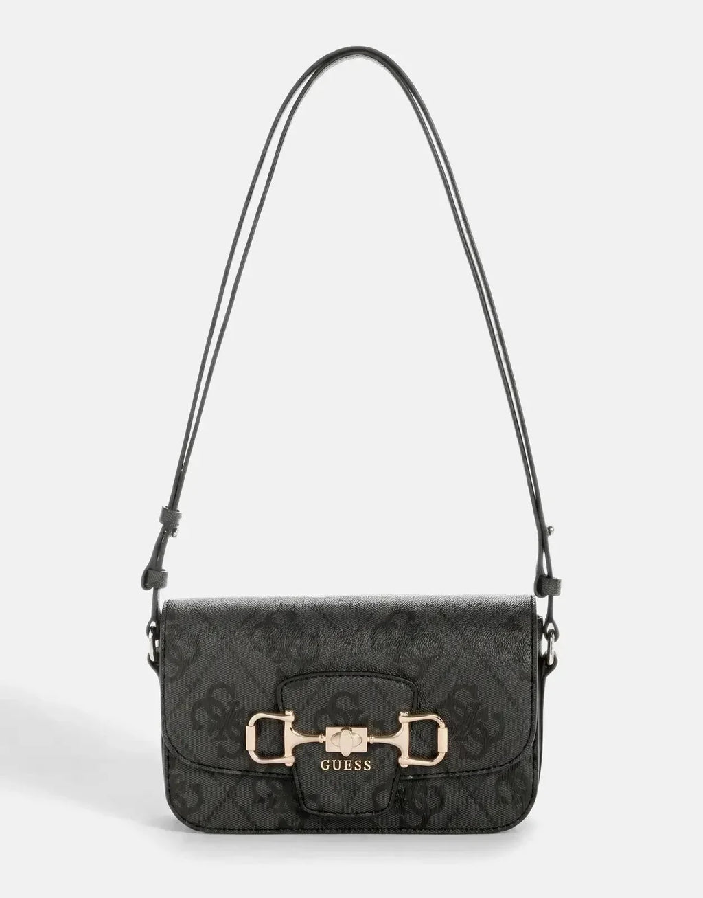 Guess Janie Logo CLO Convertible Flap Crossbody Bag