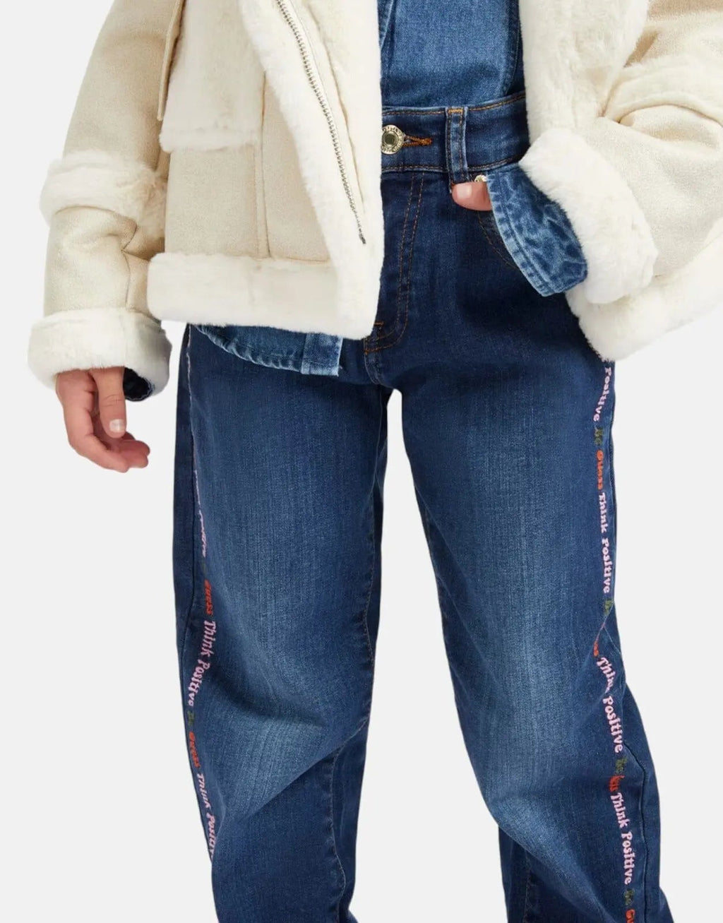 Guess Kids Straight Denim Jeans - view 3