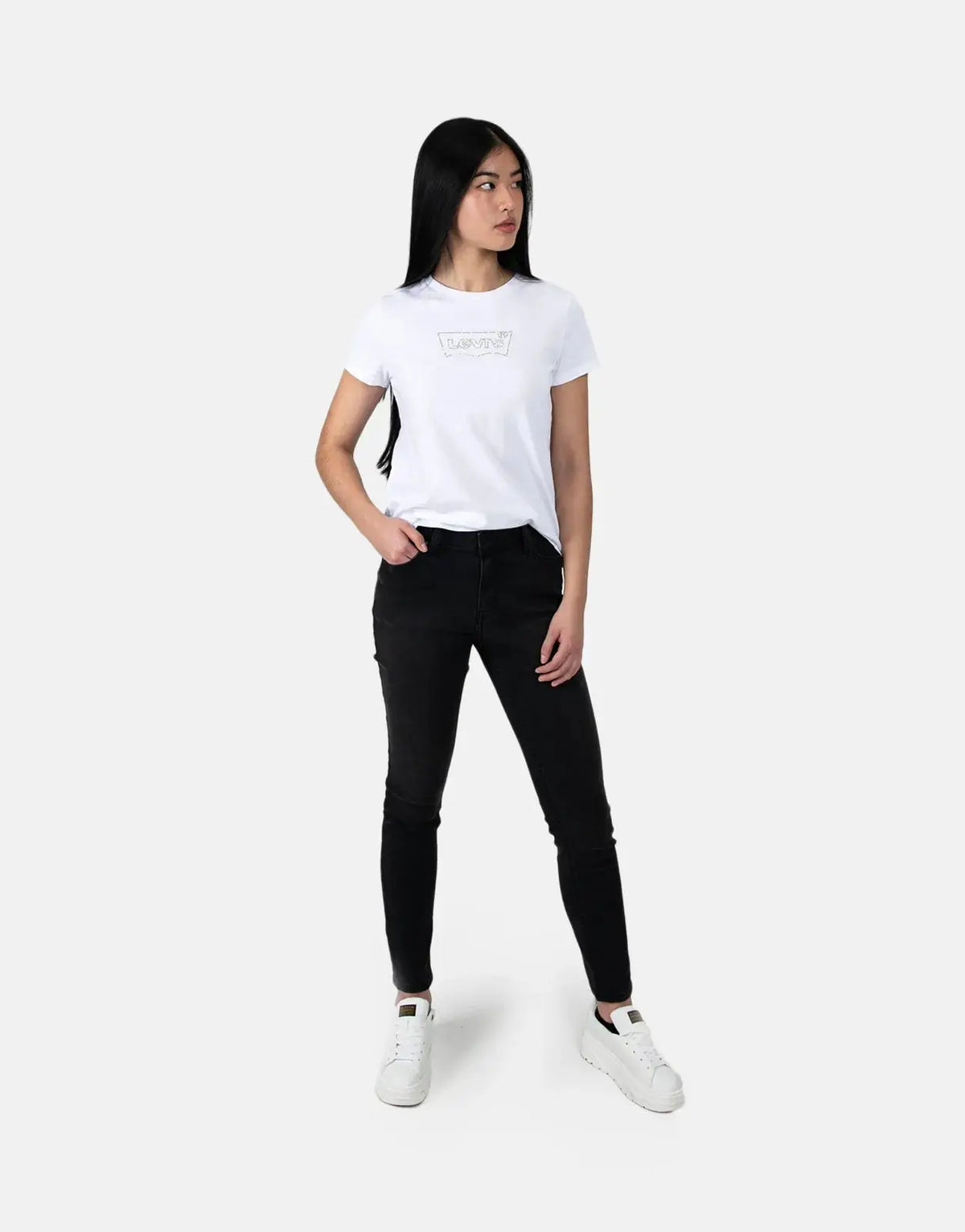Guess Novak SA Curve Mid Rise Jeans BWS - view 4