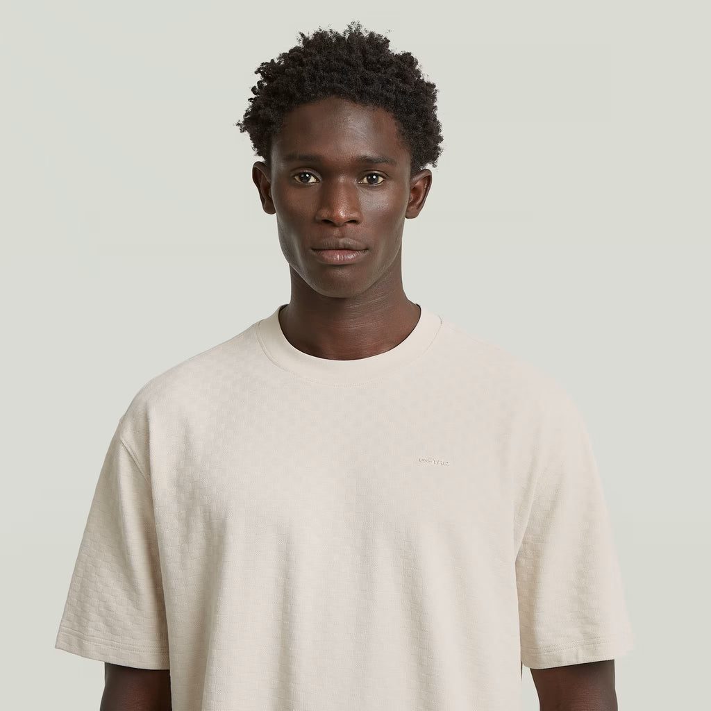 G-Star RAW Structured Relaxed Base Whitebait T-Shirt - view 3