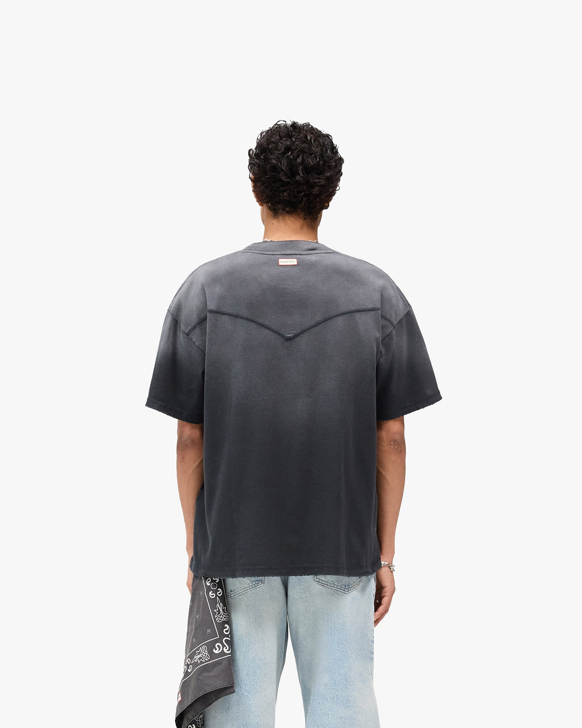 Represent X Hunter T-Shirt - Stained Black