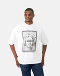 Les Homme Headphones Oversized White T-Shirt