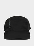 Les Hommes Badge Black Cap