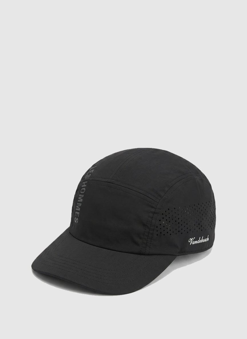 Les Hommes Badge Black Cap - view 4