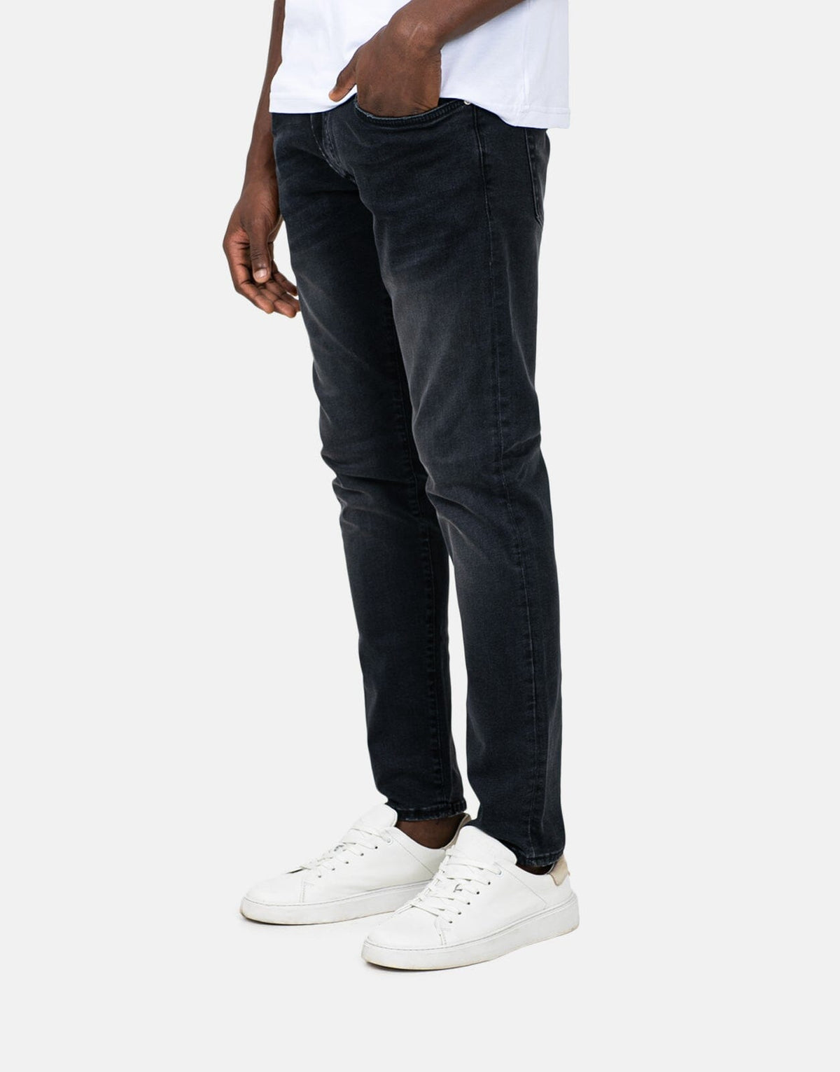 Les Hommes Black Jeans - view 3