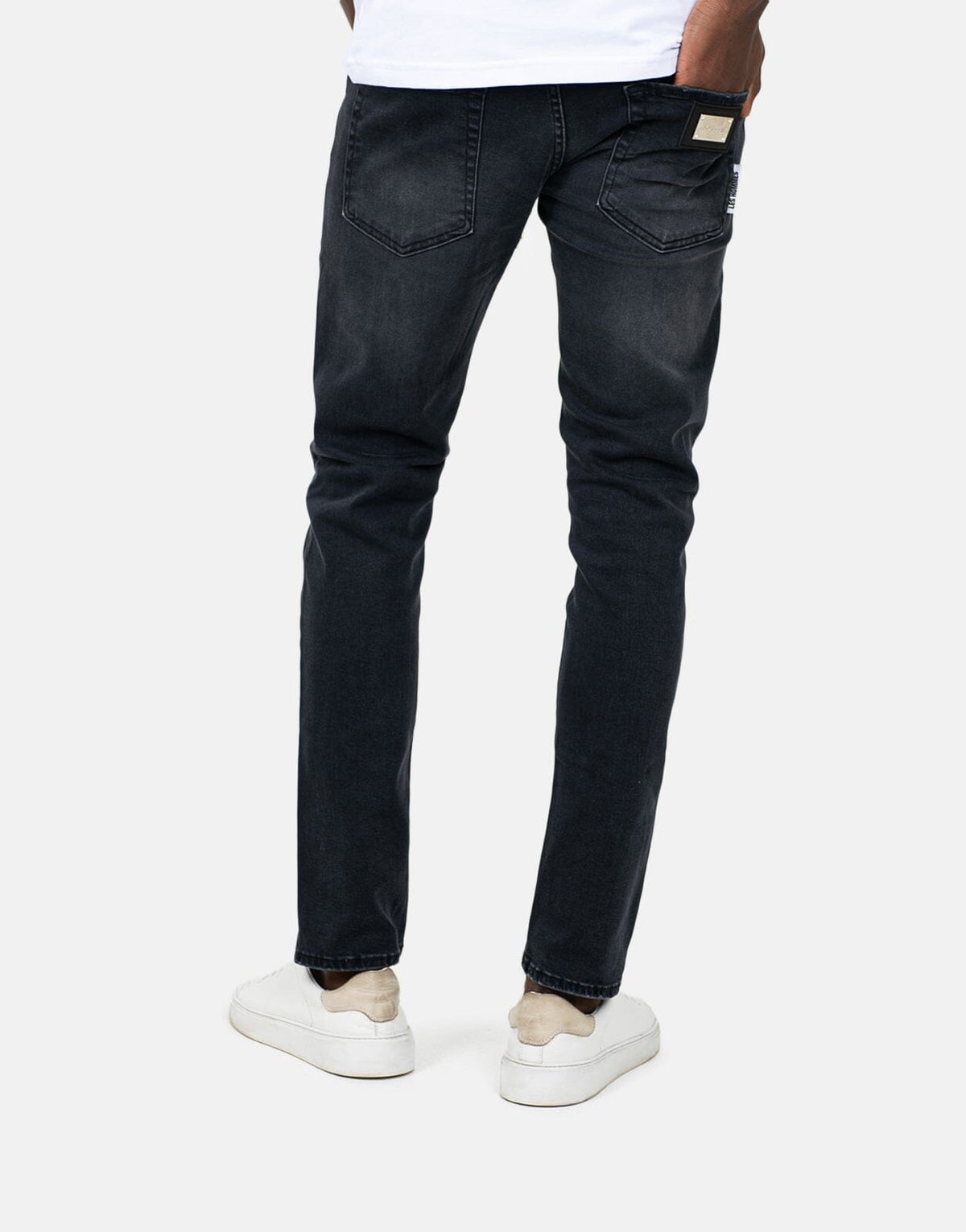Les Hommes Black Jeans - view 4