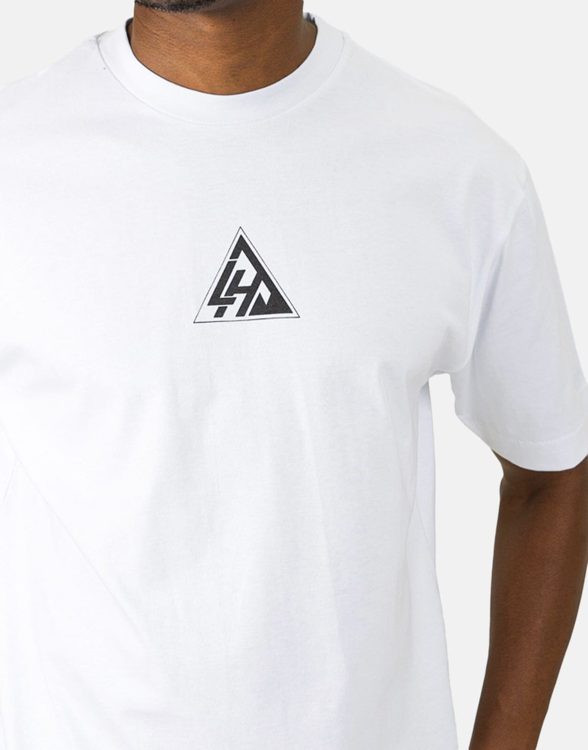 Les Hommes Black Label Freaky White T-Shirt - view 4