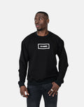 Les Hommes Box Print Black Sweatshirt