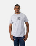 Les Hommes Box Print Grey T-Shirt