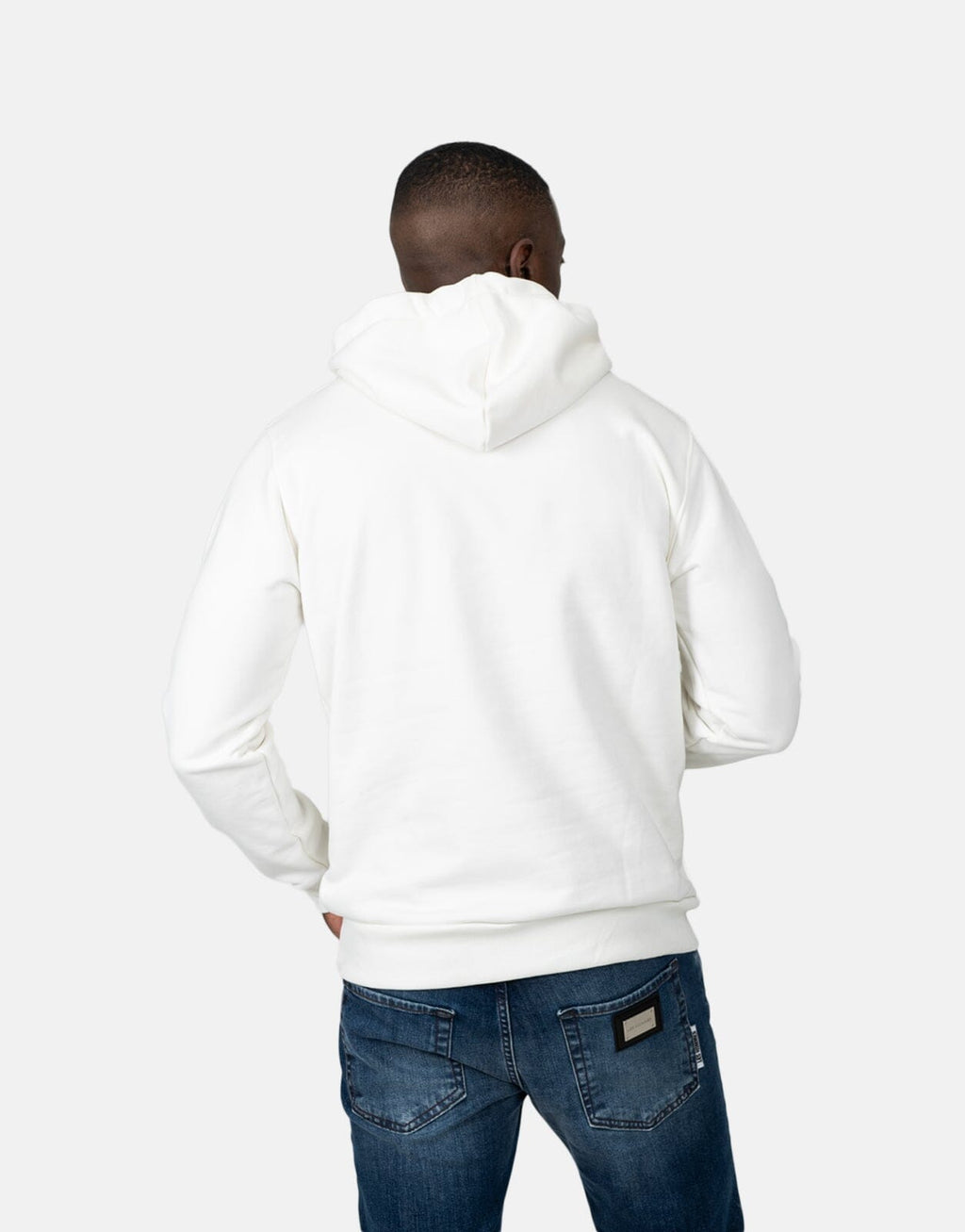 Les Hommes Chest Font White Sweatshirt - view 2