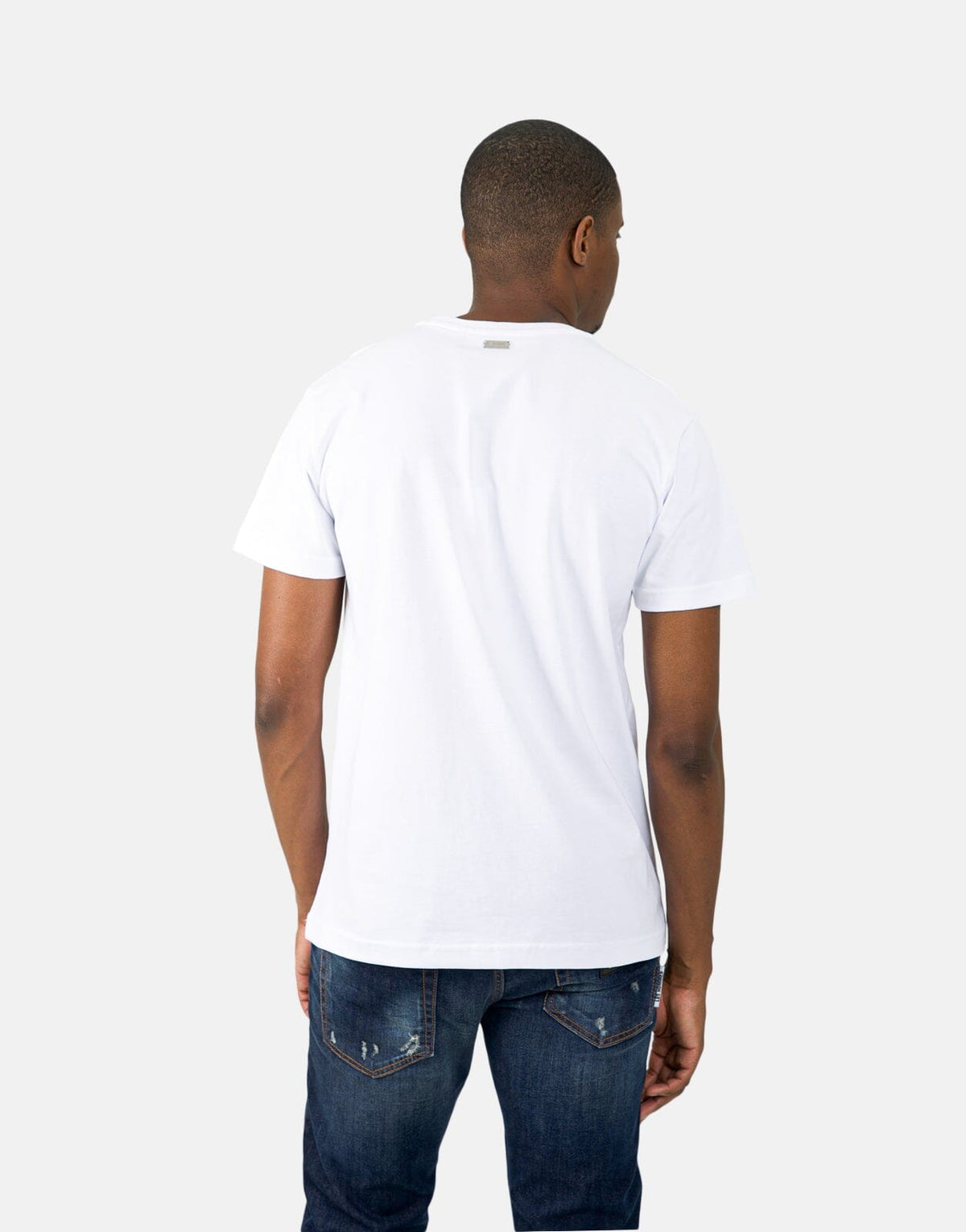 Les Hommes Embroidery White T-Shirt - view 4
