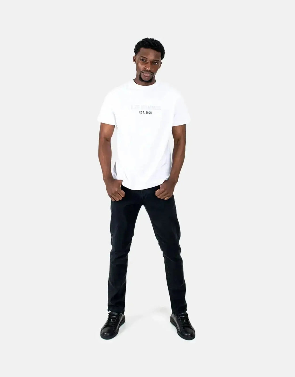 Les Hommes Est 2005 White T-Shirt - view 5
