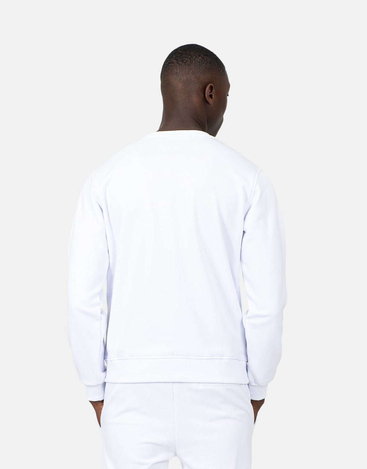 Les Hommes Font White Sweatshirt - view 2