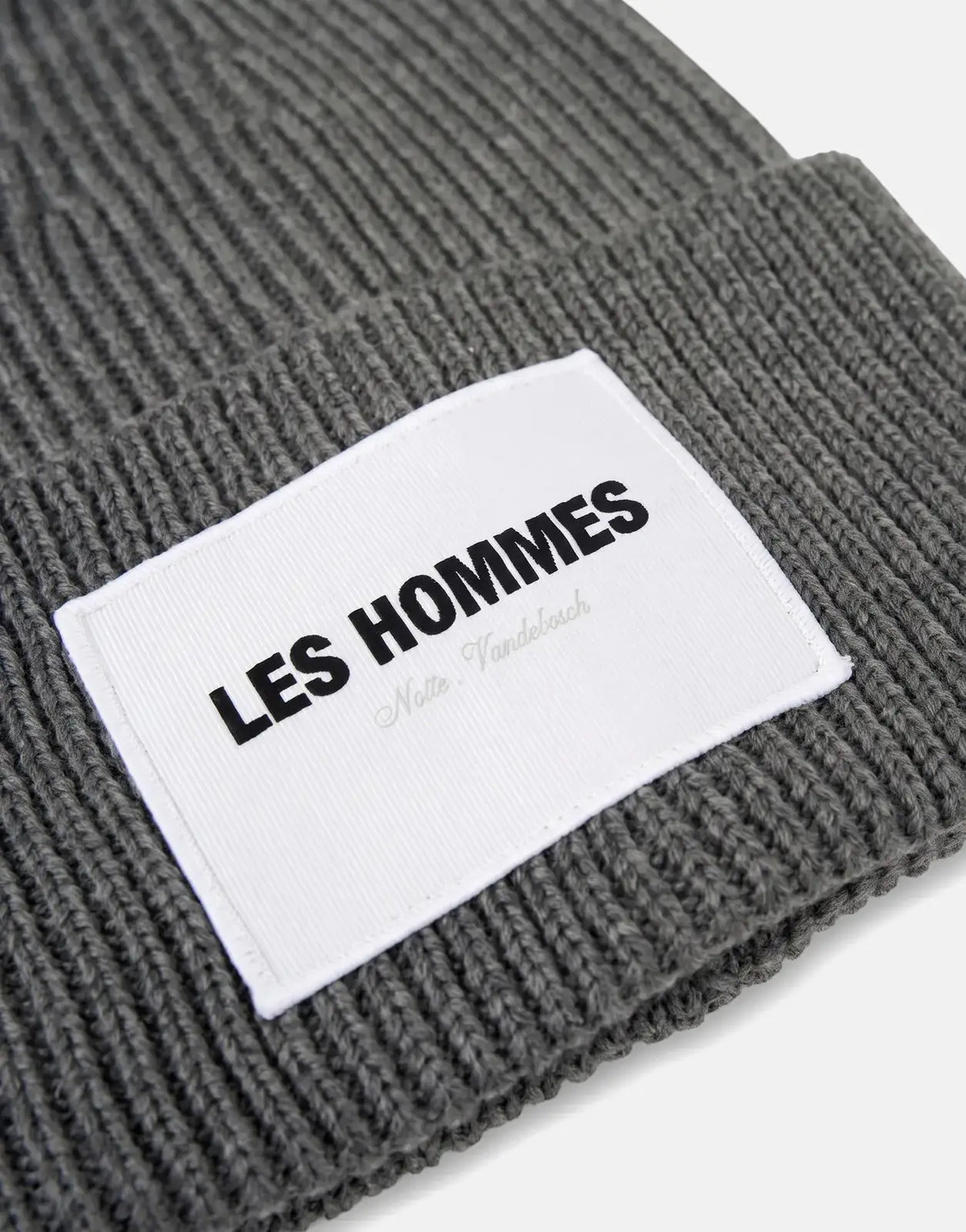 Les Hommes Grey Beanie - view 3