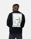 Les Hommes Headphones Black Sweatshirt