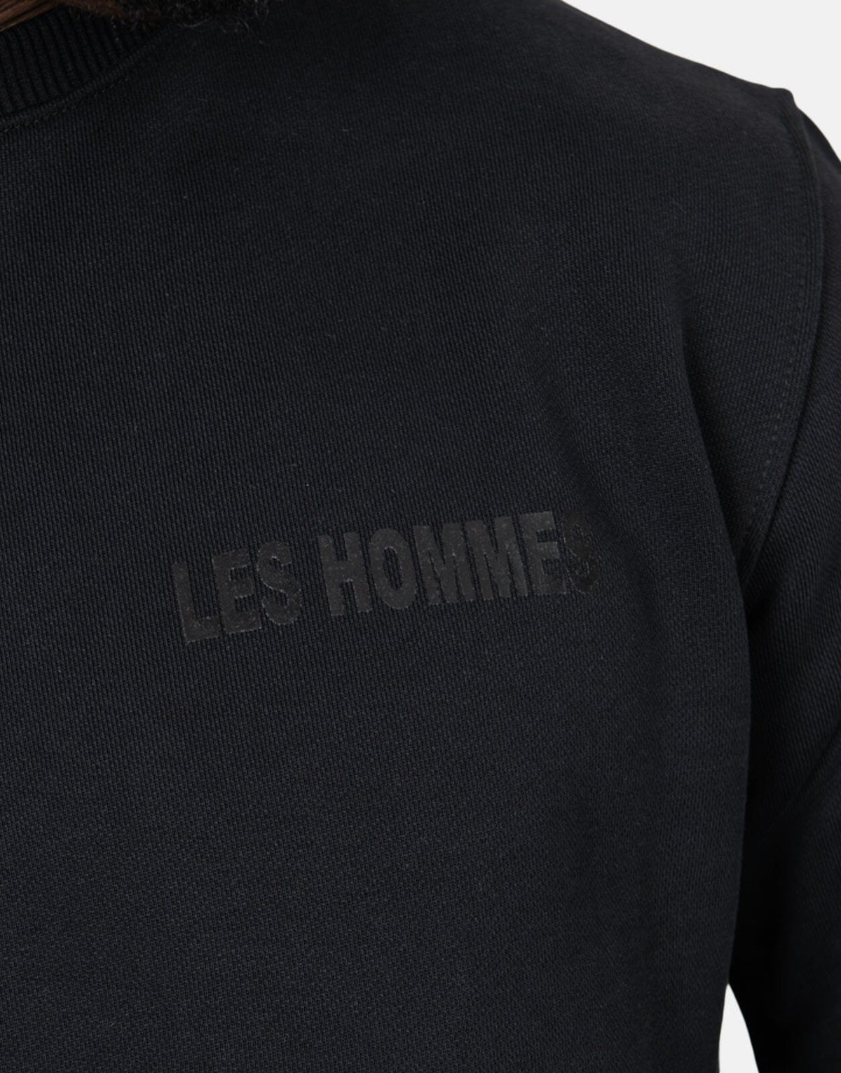 Les Hommes Headphones Black Sweatshirt - view 3