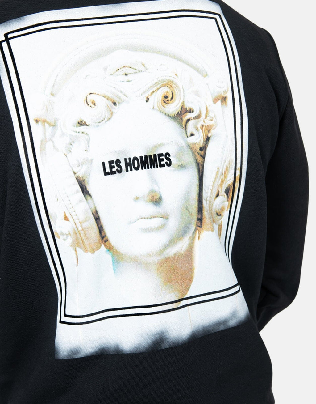 Les Hommes Headphones Black Sweatshirt - view 5