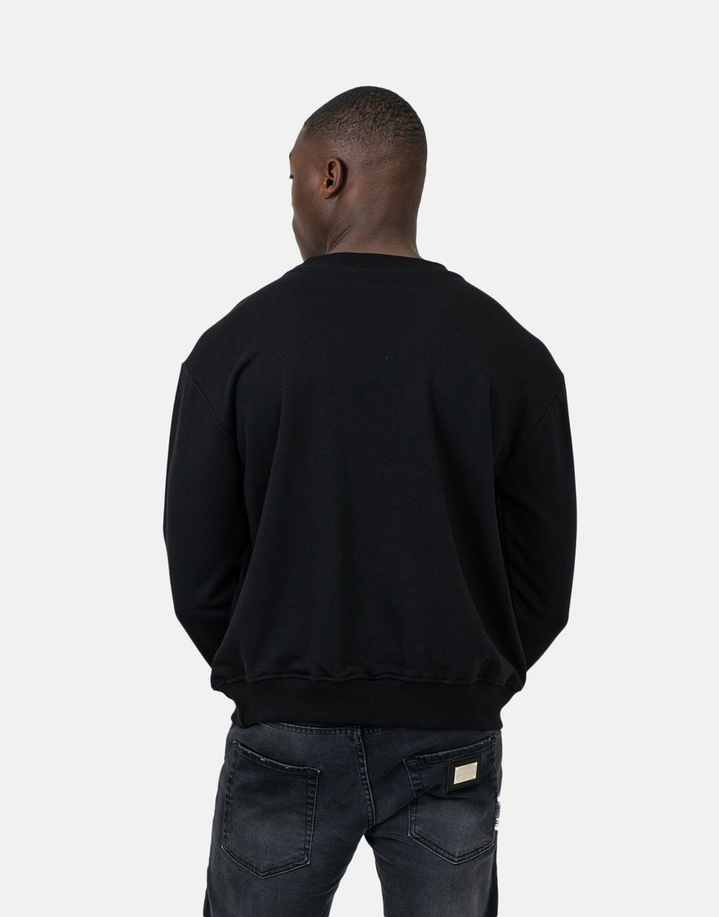 Les Hommes Logo Black Sweatshirt - view 2