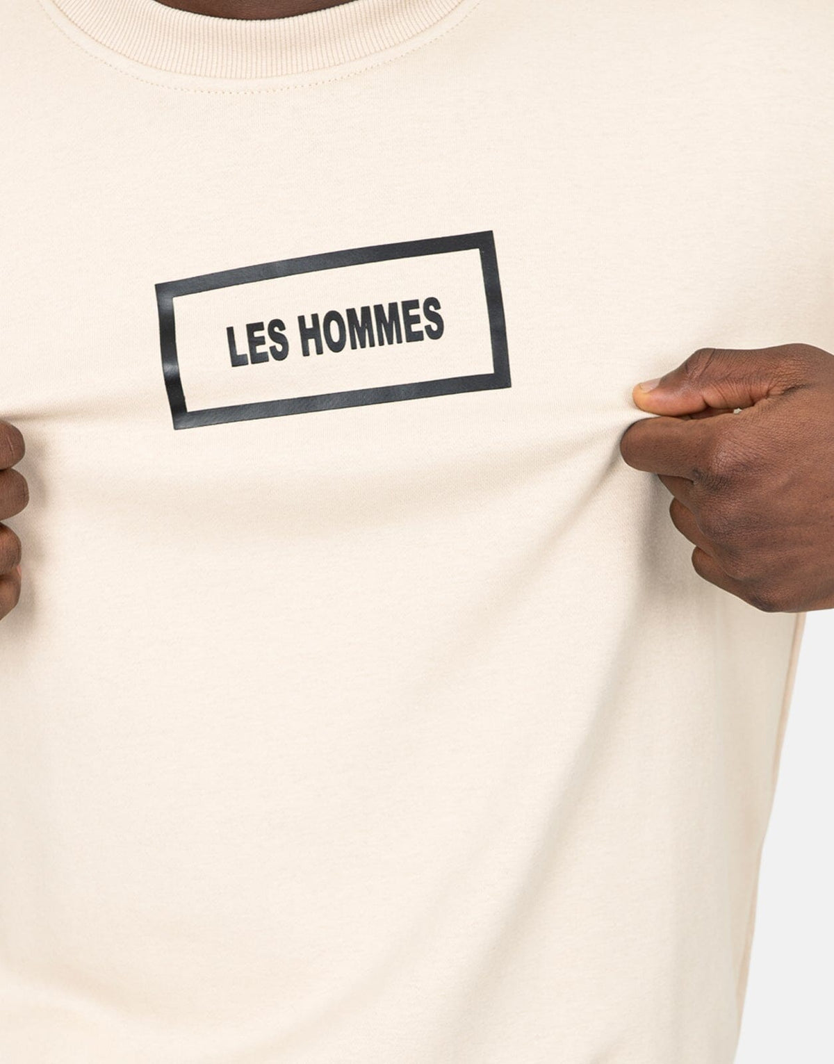 Les Hommes Logo Brown Sweatshirt - view 4