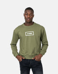 Les Hommes Logo Green Sweatshirt