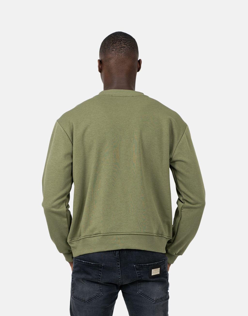 Les Hommes Logo Green Sweatshirt - view 2