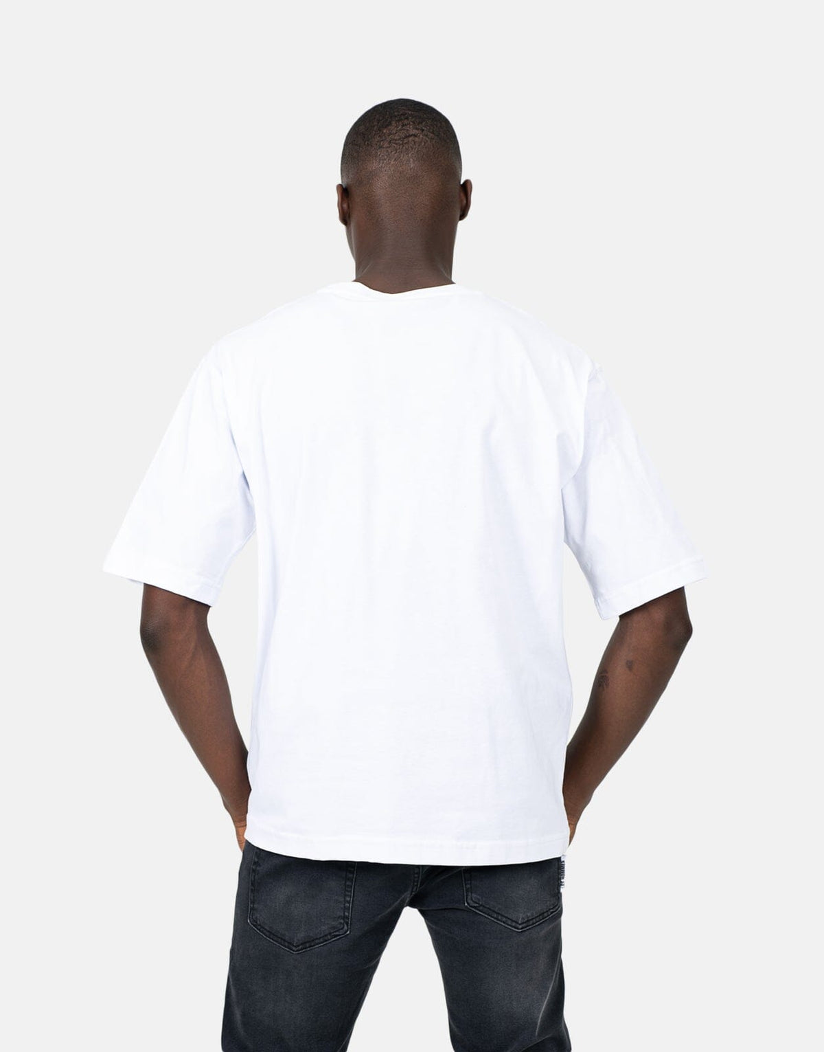 Les Hommes Marco Logo White T-Shirt - view 2