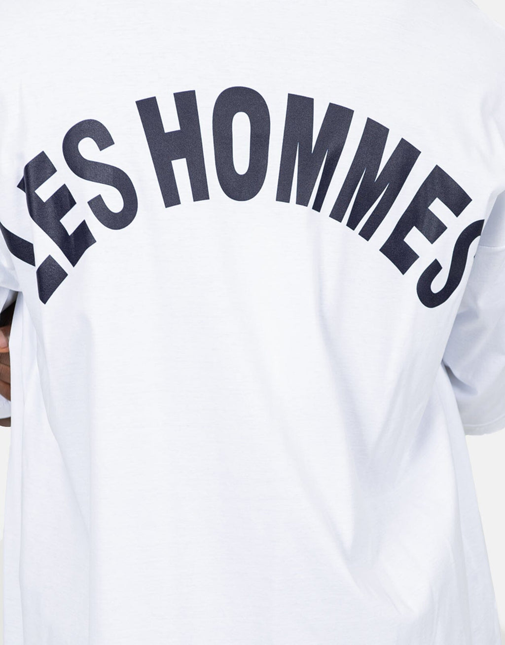 Les Hommes Overlogo Black T-Shirt - view 3