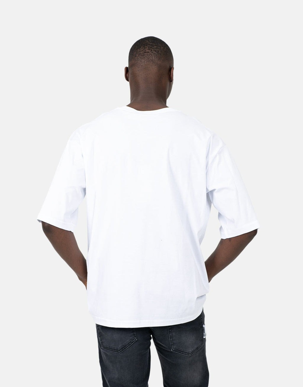 Les Hommes Overoutline White T-Shirt - view 2