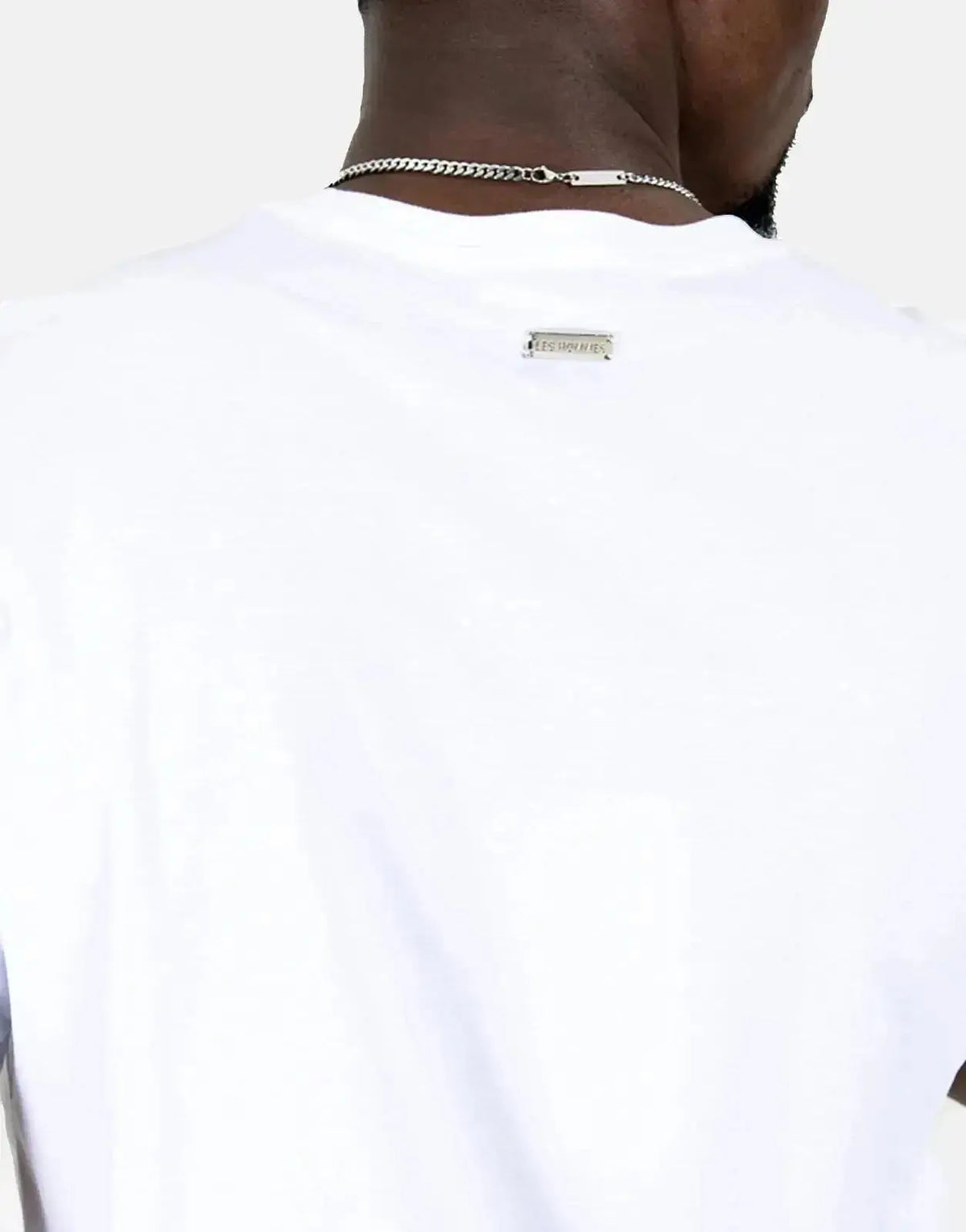 Les Hommes Statue White T-Shirt - view 4