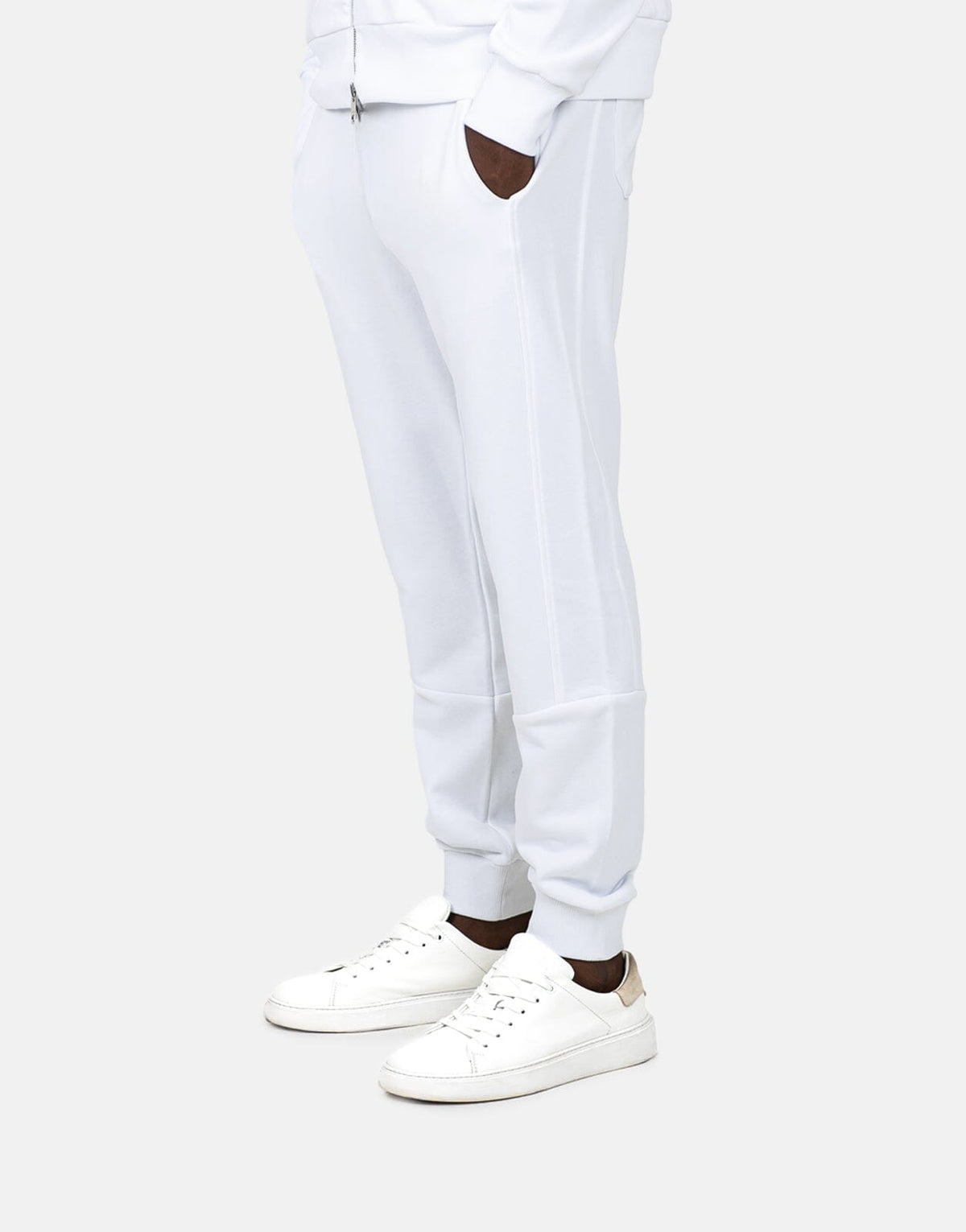 Les Hommes White Jogger Sweatpants - view 3