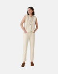 Levi's 501 Crop Spacey Brown Rice Jeans